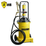 波盾 高压注油器 注黄油机 12L 气动黄油机 12升 风动黄油枪 打黄油 12升-1708 配10米管