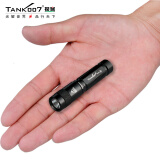 TANK 007紫光手电筒365nm验钞笔灯荧光剂检测灯紫外线手电小型猫藓uv01 UV01黑色365官配(手电+AAA电池)