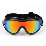 POLISI儿童护目镜男女童户外运动防风镜防尘防飞溅自行车骑行镜玩水眼镜 炫彩