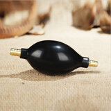 茶盘下水管带吸水球茶台排水管硅胶软管纯铜接口橡胶吸水球茶具茶道配件防冻出水管茶具配件 优品:大号铜头【单个吸水球】