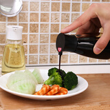 SP SAUCE 日本玻璃酱油瓶酱油壶醋瓶油瓶 厨房防漏调料瓶调味罐调料盒 黑色款