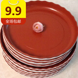 雅亭 鑫腾加厚花盆托盘特大号 加厚红色500(内径44厘米)