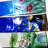 沐坤 防油贴纸加大加厚三层复合铝箔隔油纸 90*60CM 厨房贴纸 耐150度高温 3张一套装图案随机