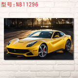 居梦坞 豪车汽车海报装饰画现代跑车名车海报现代贴画墙面装饰 NB11296 50*30cm