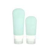 FaSoLa fasola日式化妆品硅胶分装瓶 洗漱旅行沐浴露瓶 象牙白89ml