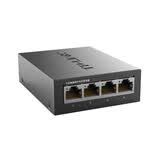 普联（TP-LINK） 千兆单芯单模单纤3公里远距离SC-RJ45互转光电转换器介质以太网光纤收发器 【1光4电】TL-FC314B-3单只
