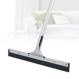 兰诗（LAUTEE） 地面刮水器 铝合金杆地刮推水器室内瓷砖地板玻璃清洁刮水刮水板 45CM橡胶款（推水器整套）