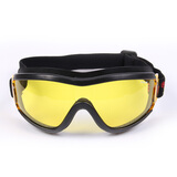 POLISI儿童护目镜男女童户外运动防风镜防尘防飞溅自行车骑行镜玩水眼镜 黄色