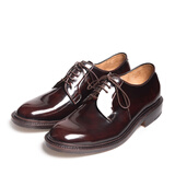 玩累了的孩子！前行吧！Country Boots 固特异手工德比行者绅士皮鞋 Polaris开边珠深棕色306# 41