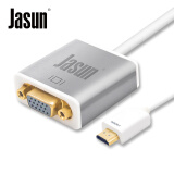 捷顺（JASUN）HDMI转VGA转换器 带音频供电 网络盒子笔记本台式机接电视投影显示器线 支持1080P/HDCP JS-081