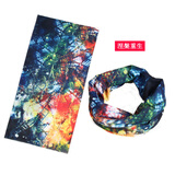 魔术头巾男女 户外骑行无缝头巾头罩面罩 防风防晒防尘脖套多功能方巾 骷髅头 涅槃重生