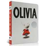 英文原版Olivia 奥莉薇纸板书凯迪克银奖送音频