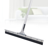 兰诗（LAUTEE） 地面刮水器 铝合金杆地刮推水器室内瓷砖地板玻璃清洁刮水刮水板 55cm橡胶款（推水器整套）