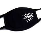 迦塔口罩男潮款2025新款女骑行冬季保暖防尘防风防晒面罩纯棉黑色学生 KZ-5023