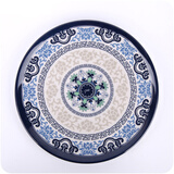 炫依酷隔热垫青花杯垫锅垫碗垫密胺仿瓷树脂餐垫盘垫锅垫餐垫杯垫 古典青花1个装