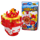 斗龙战士5爆射龙弹斗龙号角手环铠甲召唤变身器号角全套铠甲战龙重甲战龙儿童玩具  斗龙手环-洛小熠-可弹射【5代】