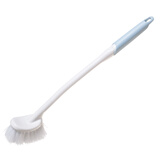 SP SAUCE日本长柄马桶刷 卫生间清洁刷子软毛厕所刷