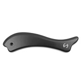 泗滨宝 泗滨砭石脸部刮痧板按摩砭尺异型尺小号面部多功能家用便携免刮痧油小巧泗水 穿绳款