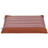 双漫 老粗布枕套枕皮棉枕套枕头套成人枕套单人四季通用透气可水洗 咖啡色(枕套) 一对装【40*60】