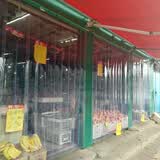 豫之韵夏季空调门帘防蚊透明门帘隔断挡风帘塑料PVC软门帘定制家用挡风 2.0mm高透明/米