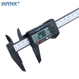 SYNTEK数显游标卡尺高精度迷你电子卡尺珠宝文玩玉器深度尺家用测量工具 黑色基础款0-150mm