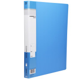 三木(SUNWOOD) 40页标准型资料册/斜内袋 蓝色 F40AK