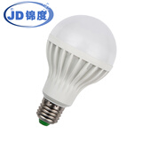 锦度 led灯泡E27大螺口家用灯罩台灯节能塑料球泡 15W 暖光