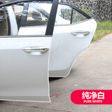 奥擎 汽车防撞条车门边密封条隐形防撞胶条车门防刮条车身防擦保护贴条01 白色5米加厚 东风风光580 370