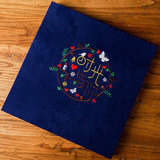 乾越（qianyue）相册本覆膜自粘贴式手工diy纪念册影集旅行情侣相册生日礼物情人节送女生送女友创意大18寸