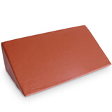 衡臣医用翻身垫防褥疮护理垫 瘫痪病人三角垫R型体位垫三角枕侧身靠垫 三角垫SJ104【50X25X20】皮革棕色