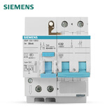 西门子（SIEMENS） 西门子断路器 漏电保护器 纯2P漏保四模位总闸空开2P 32A 漏电保护