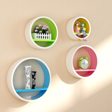 城市密码墙上置物架客厅电视沙发背景墙餐厅装饰架卧室墙面壁挂墙壁柜隔板 内彩色四件套