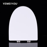 通用马桶盖板家用老式缓降坐便器加厚PP圈脲醛树脂缓降静音一键拆装各大品牌通用V型宽38 【加厚PP板075】V型宽38长41-48