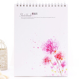 锦兔 A4素描本画画本美术绘画本涂鸦本素写纸50张加厚速写本彩铅画本中小学生初学者图画本 浪漫花语