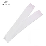 纽菲奥纳 女士长筒袜子高筒袜套秋冬保暖过膝美腿袜 日系脚踩小腿袜冬季厚护膝袜套 白色WZA015R