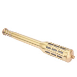 创安名品加厚纯铜艾灸棒家用温灸器艾灸仪器条棒盒全身器具神器手握滚动式 黄铜按摩款1个