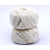 天顺 财务装订用品 装订线白线团 棉线  钢针 锥子 白线 棉线 手工装订针配套用品 棉线 10团/包 20m