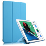 泰拉锋 iPad mini 1/2/3/4保护套2019款mini5苹果平板电脑防摔三折皮套保护壳 蓝色 iPad Mini4/5通用