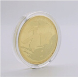 昊藏天下Z 钱币收藏盒纪念币保护盒硬币小圆盒 空盒收藏桶 直径30mm可放孙中山币