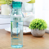 乐扣乐扣（LOCK&LOCK）夏季塑料杯运动水杯水壶杯子男女口杯 550ml 绿色HLC644GRN 550ML