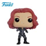 FUNKO POP 漫威周边 美国队长3 黑寡妇 人偶模型手办公仔摆件礼物