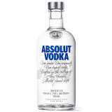 绝对伏特加（Absolut Vodka）洋酒 原味 伏特加 700ml  春节年货 送礼佳选
