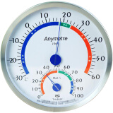 美德时TH-602F家用温度计温湿度表室内温湿度计高精度婴儿房干湿温湿度计 602F（无支架）