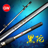 GW 光威 黑陀1.65/1.8m/2.1米 筏竿插节超硬抛竿钓鱼竿船竿渔具套装 黑陀1.5米单杆