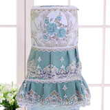 正诺（zhengnuo） 正诺 饮水机罩 蕾丝田园布艺饮水器罩子 简约现代饮水机套防尘罩 繁花