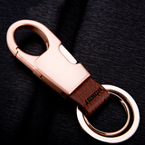 中邦汽车钥匙扣男拉簧腰挂式生日父亲节礼物创意礼品 钛金 默认