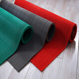 豫之韵 塑料地垫门垫进门防滑垫厨房镂空地垫入户垫浴室游泳馆防滑垫 红色（90cm宽） 3.5mm厚/1米价格