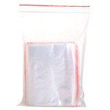 京唐 自封袋100个装包装袋加厚环保透明塑料收纳袋 封口防水袋 密封防潮袋 4号8.5cm*12cm/100个