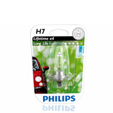 飞利浦（PHILIPS）汽车前大灯 12V55W 卤素大灯 4倍寿命恒劲光 H7 55W 速腾/迈腾/途观 近光