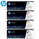 惠普hp cf210a 131a黑彩原装硒鼓 适用于251n/276n/nw打印机 131a硒鼓套装(cf210a-3a)